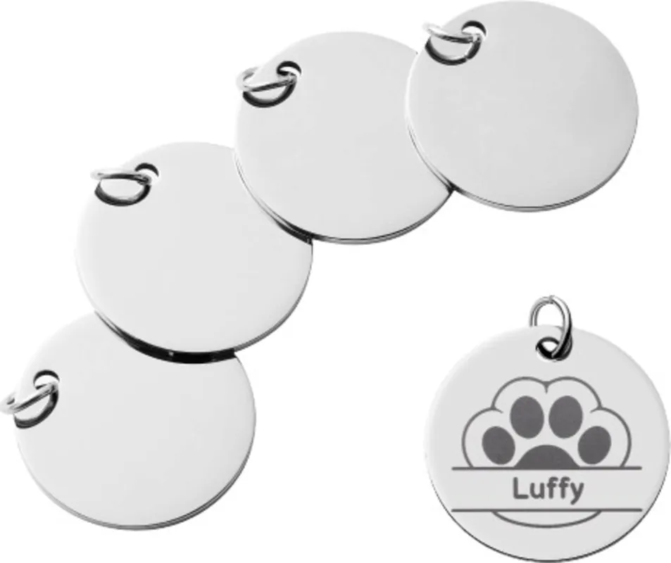 Akční Cena Bambu Lab Round Stainless Steel Tag, Large