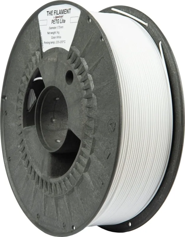 Oblíbený The Filament PETG Lite White, 1,75 mm / 1000 g
