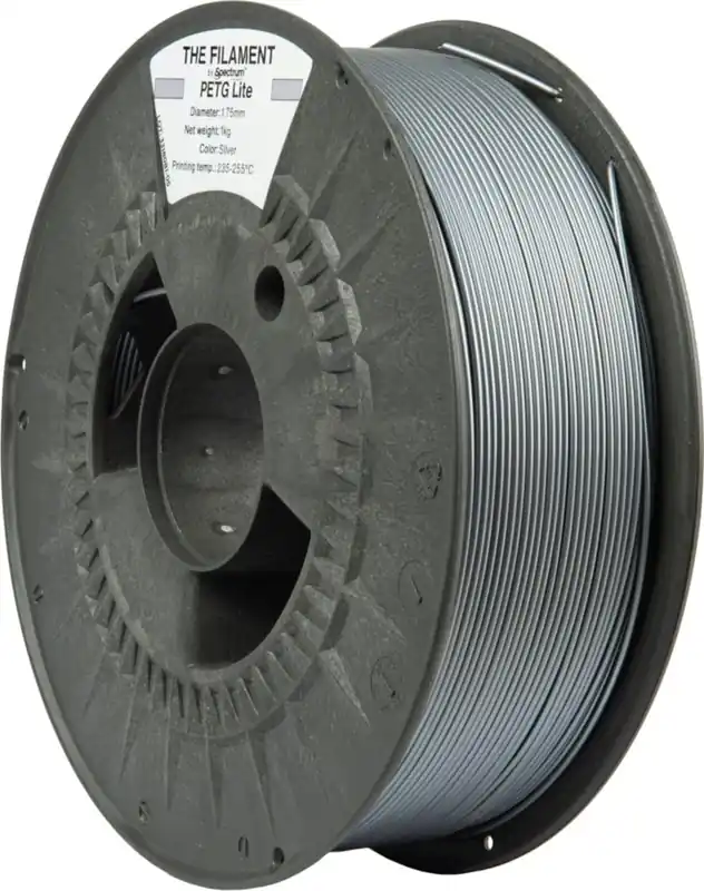 The Filament PETG Lite Silver, 1,75 mm / 1000 g Vrácení Zdarma