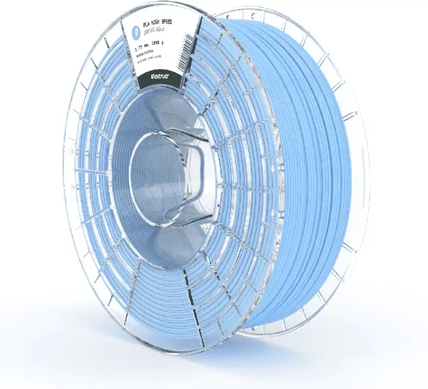 Přímo Od Výrobce Extrudr PLA High Speed Pastel Blue, 1,75 mm / 1000 g