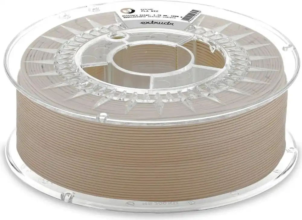 Extrudr PLA NX2 Matt Military Beige, 1,75 mm / 1000 g Speciální Cena