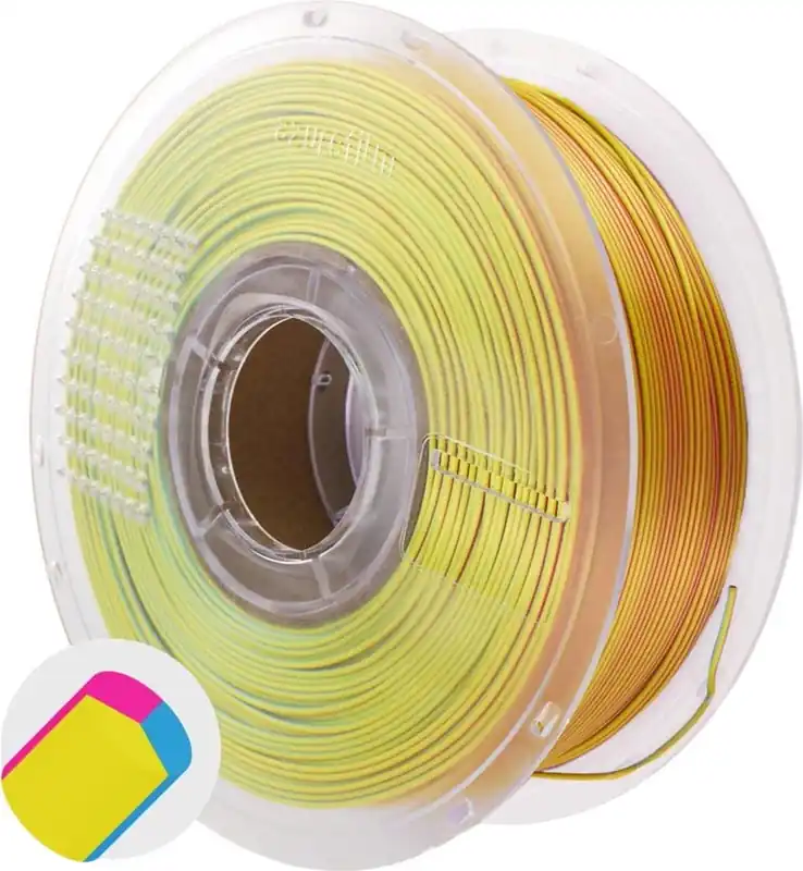 Super Cena AzureFilm PLA Silk Tri Color Sunrise Pop, 1,75 mm / 1000 g