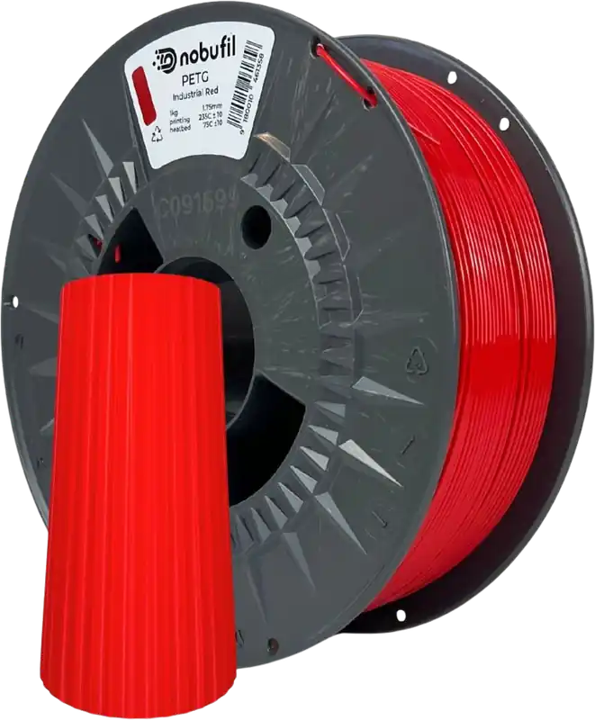 Nobufil PETG Industrial Red, 1,75 mm / 1000 g Aktuální