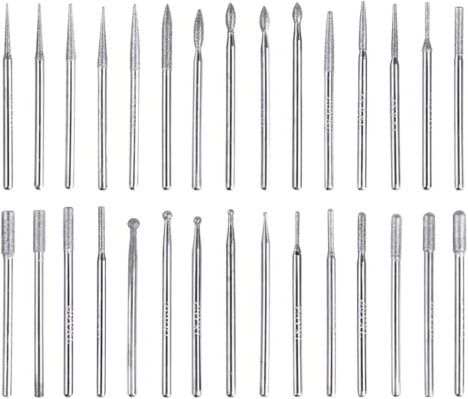 Hanboost Diamond Grinding Bits Set for Rotary Tool Cenově Výhodný