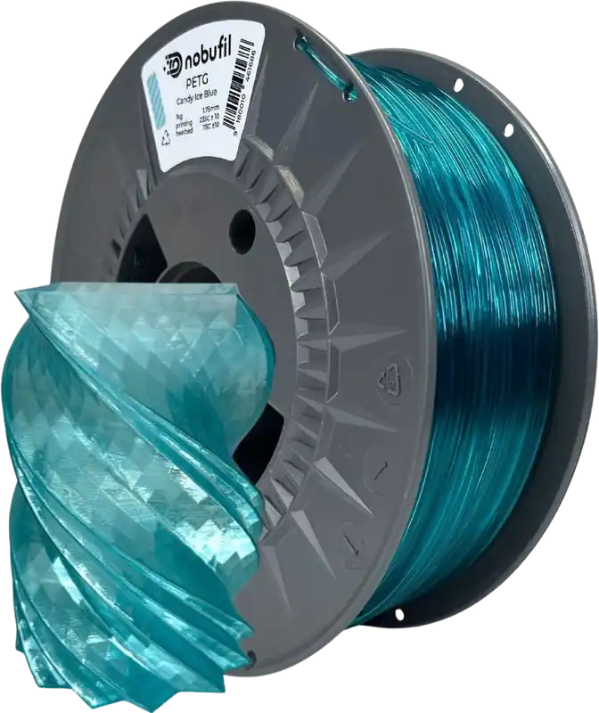 Ihned K Objednání Nobufil PETG Candy Ice Blue, 1,75 mm / 1000 g