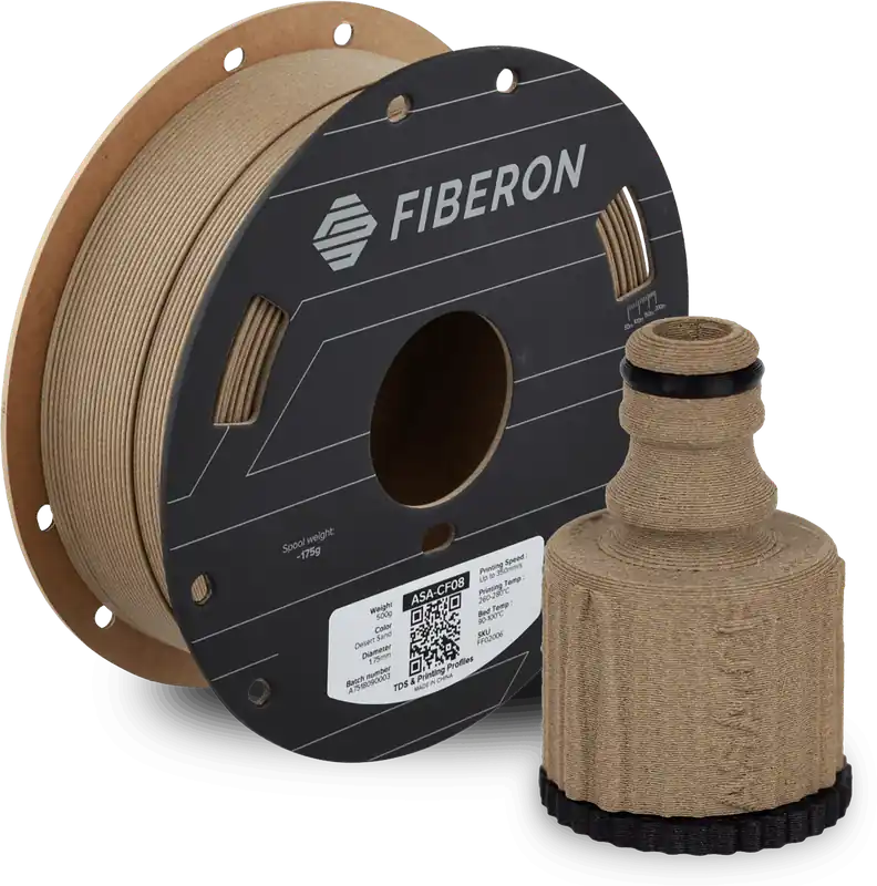 Výhodná Nabídka Polymaker Fiberon™ ASA-CF08 Desert Sand, 1,75 mm / 500 g