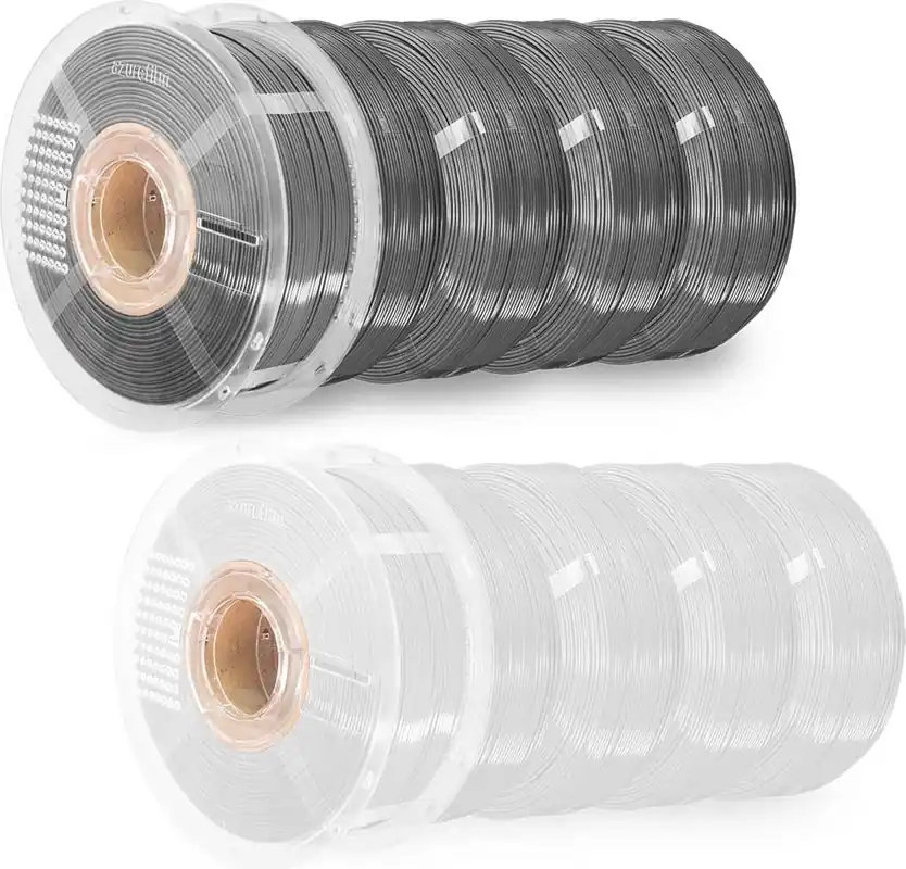 AzureFilm PETG SUPER PACK White/Grey, 1,75 mm (10.000 g) Must-Have