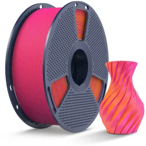 SUNLU PLA Matte Dual Color Orange Red, 1,75 mm / 1000 g Nová Kolekce