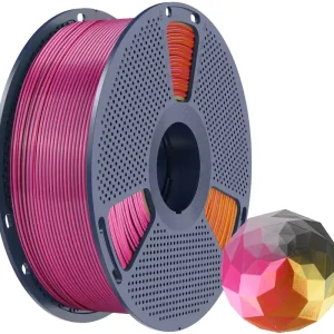 Speciální Cena SUNLU Silk PLA+ Forth-Color Black Grey Red Yellow, 1,75 mm / 1000 g
