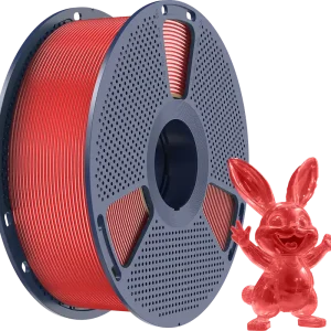 Ověřený SUNLU PVB Transparent Red, 1,75 mm / 1000 g