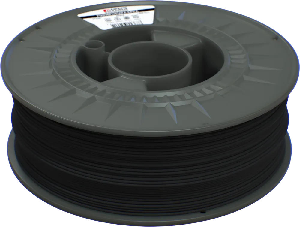 Originální FormFutura Bulk PLA Matt Black, 1,75 mm / 1000 g