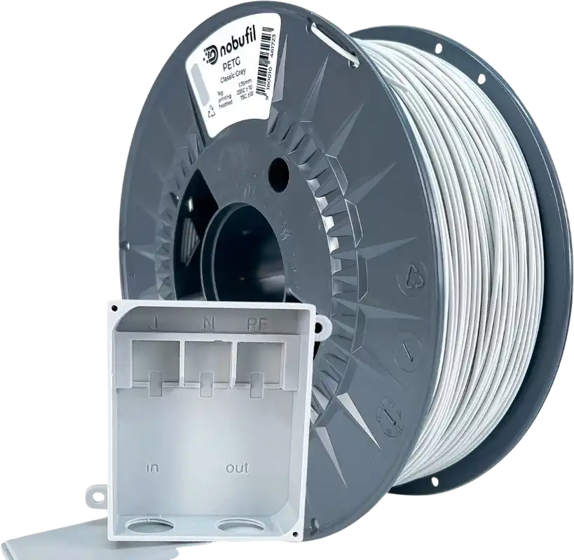 Nobufil PETG Classic Grey, 1,75 mm / 1000 g Kup Teď