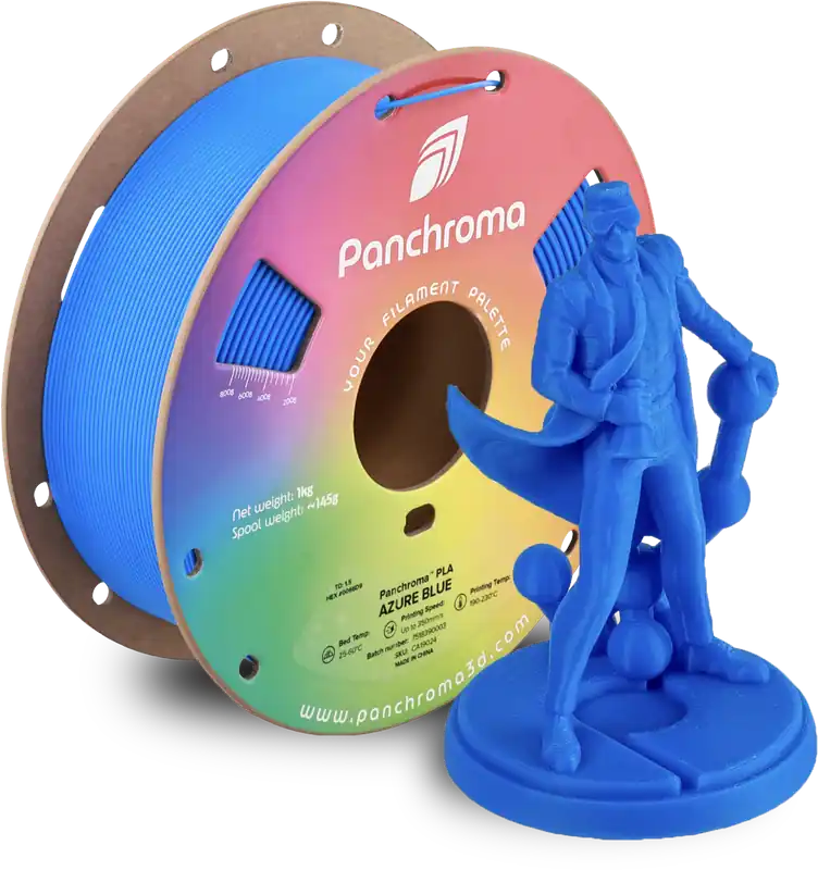 Polymaker Panchroma™ PLA Azure Blue, 1,75 mm / 1000 g Objednat Nyní