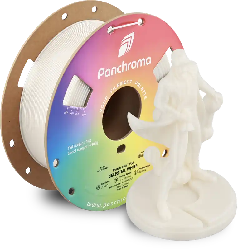 Super Cena Polymaker Panchroma™ PLA Celestial White, 1,75 mm / 1000 g