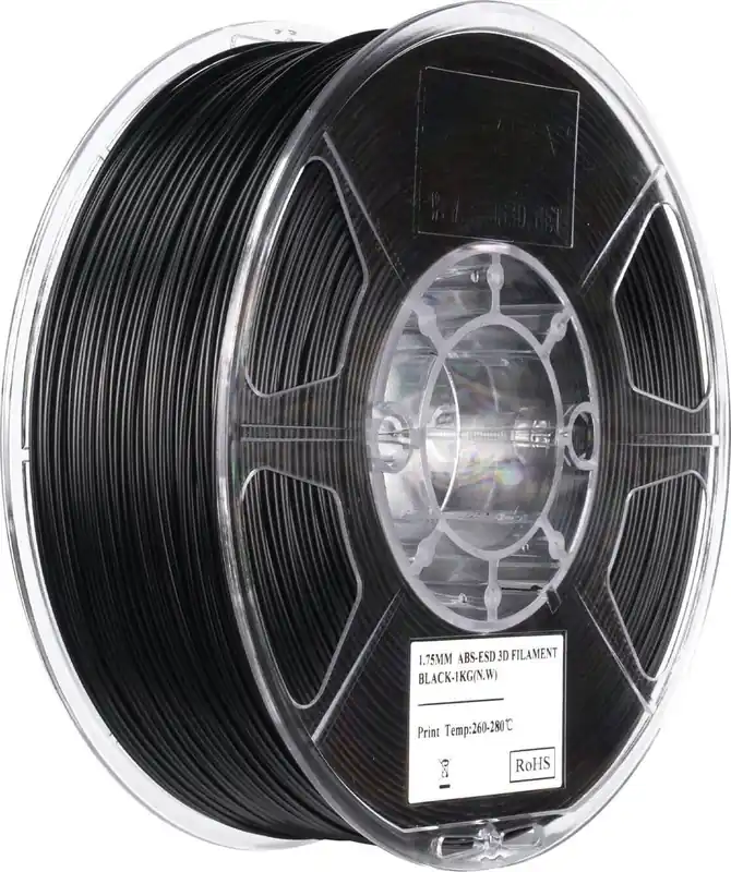 Sleva eSUN ABS-ESD Black, 1,75 mm / 1000 g