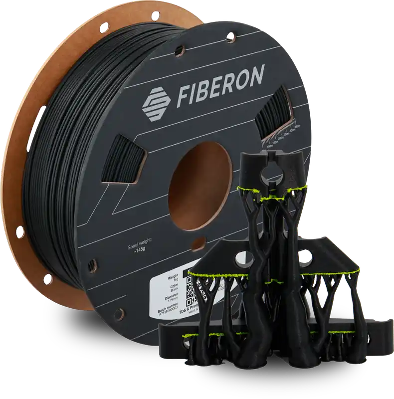 Polymaker Fiberon™ PET-GF15 Black, 1,75 mm / 1000 g Novinka