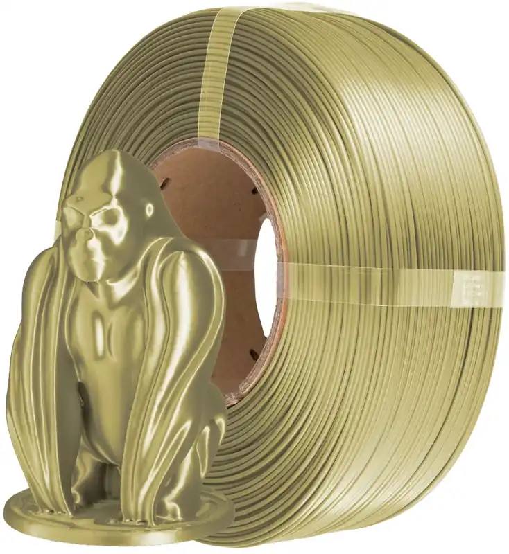 AzureFilm PLA Silk Refill Olive Gold, 1,75 mm / 1000 g Pouze Dnes