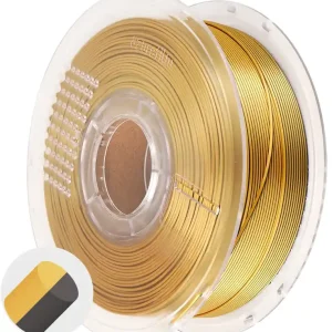 Aktuální AzureFilm PLA Silk Dual Color Golden Shadow, 1,75 mm / 1000 g