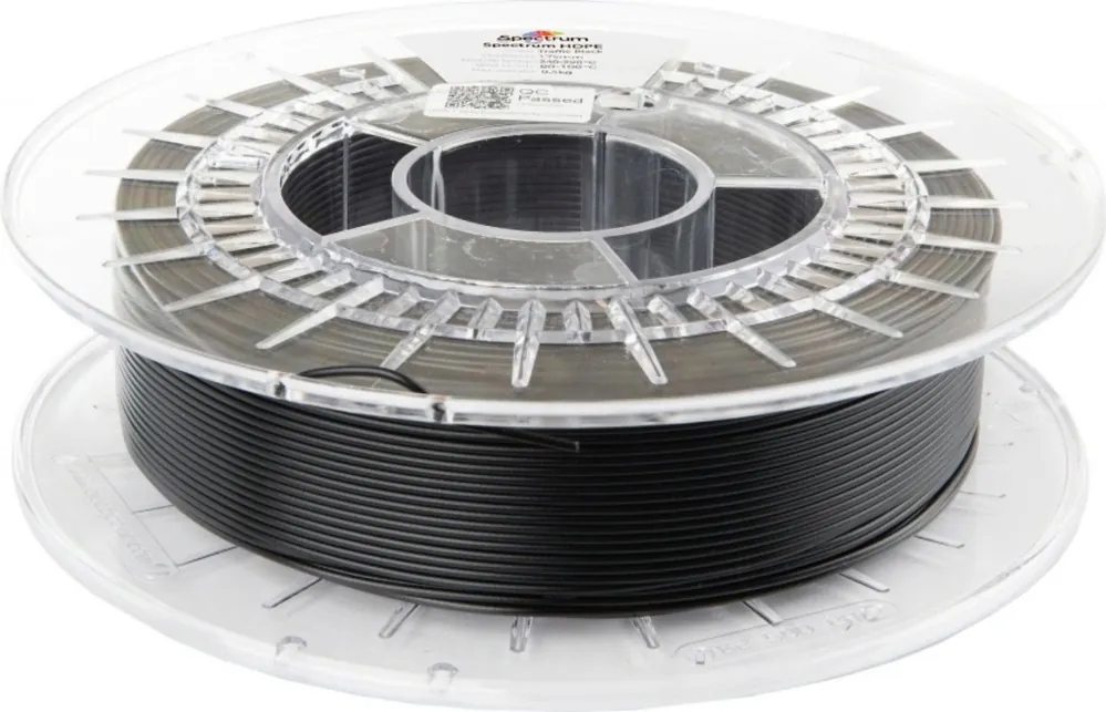 Nakupujte Hned Spectrum HDPE Traffic Black, 1,75 mm / 500 g