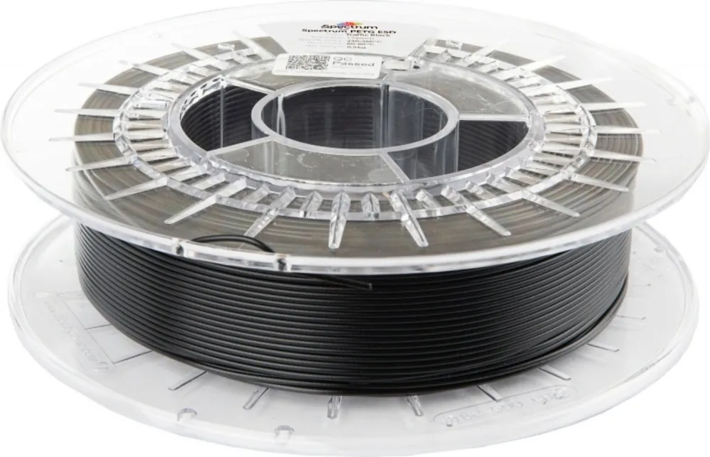 Spectrum PETG ESD Traffic Black, 1,75 mm / 500 g Top Prodej