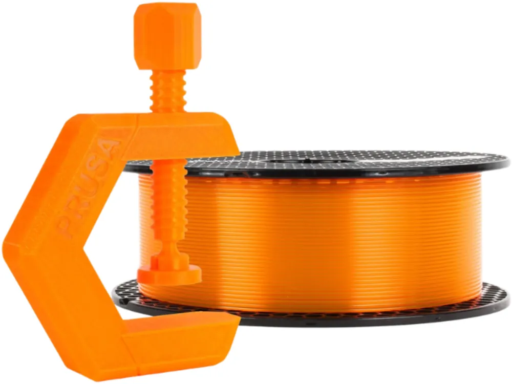 Prusa Prusament PETG Prusa Orange Transparent (NFC), 1,75 mm / 1000 g Kup Teď