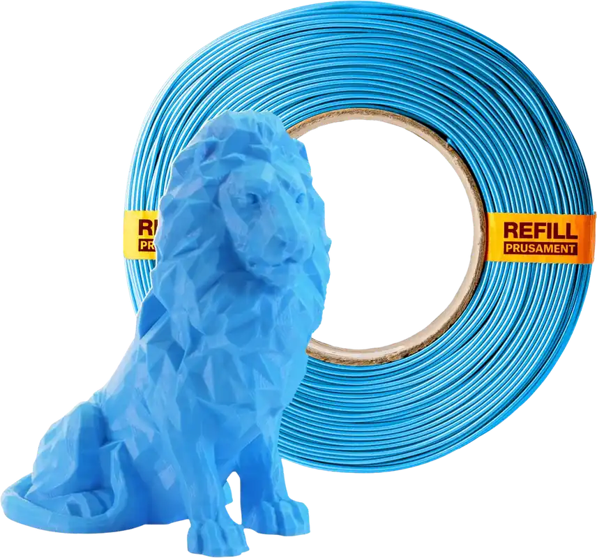 Prusa Prusament PLA Azure Blue Refill (NFC), 1,75 mm / 900 g Koupit Online