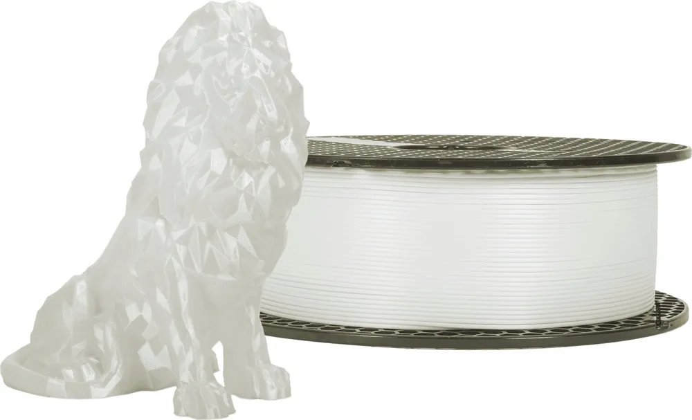 Výprodej Prusa Prusament PLA Blend Pearl White (NFC), 1,75 mm / 970 g