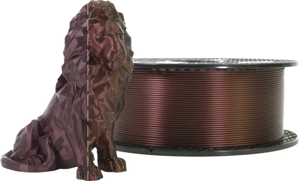 Oblíbený Prusa Prusament PLA Mystic Brown (NFC), 1,75 mm / 1000 g