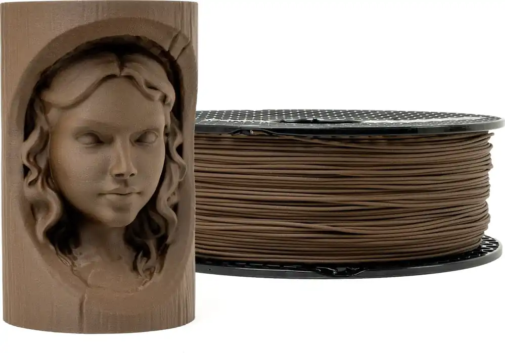 Prusa Prusament Woodfill Chocolate Brown (NFC), 1,75 mm / 1000 g Jen Po Omezenou Doba