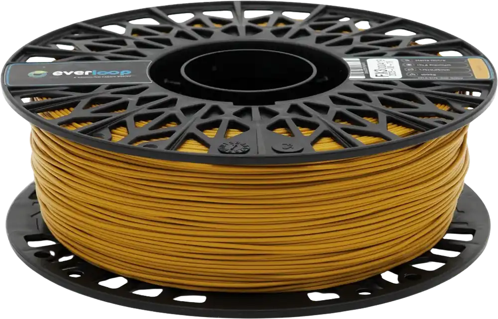 Zlevněný Recycling Fabrik rPLA Premium Matte Ochre, 1,75 mm / 1000 g