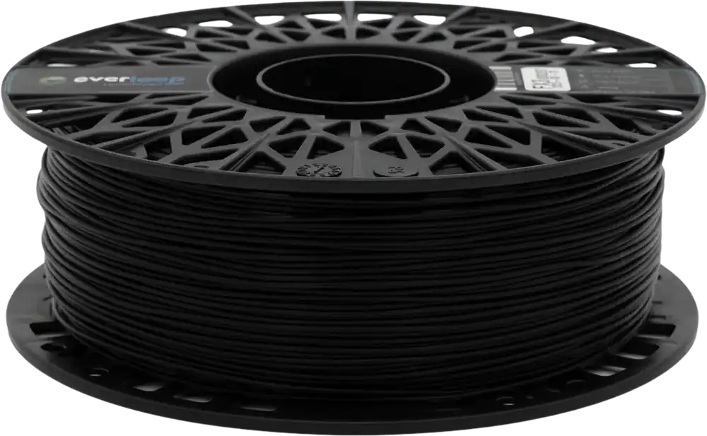 Pouze Dnes Recycling Fabrik rPLA Premium Matte Black, 1,75 mm / 1000 g