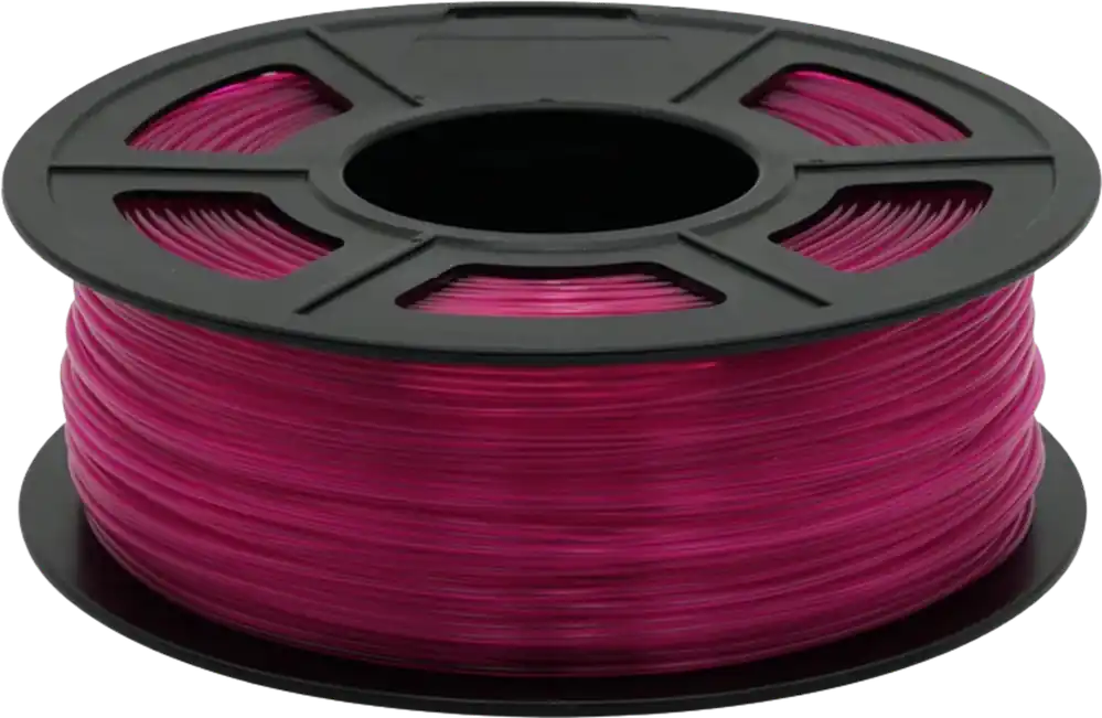 Recycling Fabrik rPETG Ledová růže (Pink-Translucent), 1,75 mm / 1000 g Dokud Zásoby Vydrží
