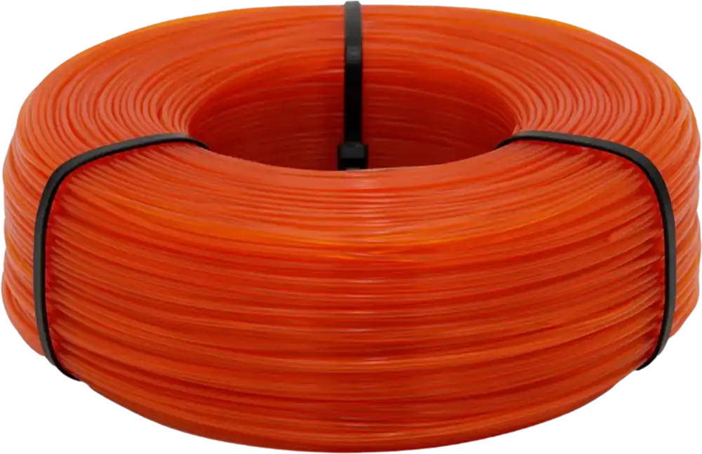 Nejlepší Volba Recycling Fabrik rPETG Refill Tančící plamen (Orange-Translucent), 1,75 mm / 1000 g