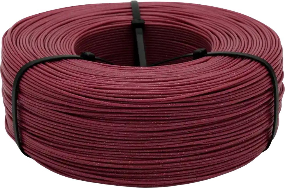 Koupit Online Recycling Fabrik rPLA Refill Zářivá svíčka (Red-Glitter), 1,75 mm / 1000 g