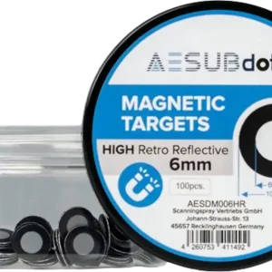 AESUB AESUBdots high retro reflective magnetic, 6 mm Oblíbený