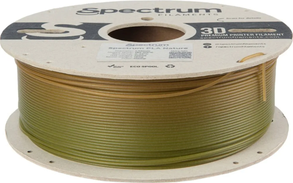 Ihned K Objednání Spectrum PLA Nature Hemp, 1,75 mm / 1000 g
