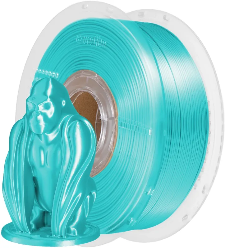 AzureFilm PLA Silk Tropical Teal, 1,75 mm / 1000 g Omezená Nabídka