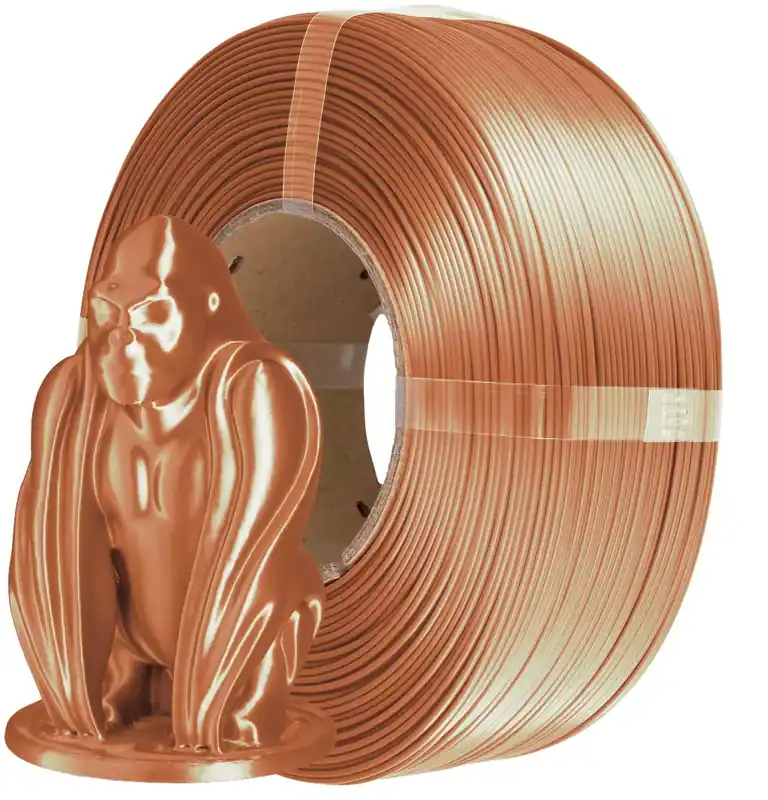 Víkendová Akce AzureFilm PLA Silk Refill Brown, 1,75 mm / 1000 g