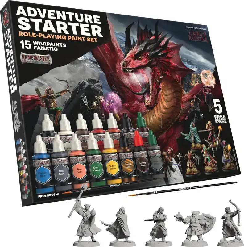Novinka The Army Painter GameMaster: Adventure Starter Role-Playing Paint Set