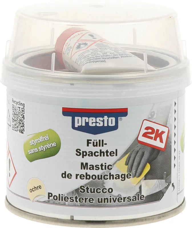 Bezpečná Platba presto Plnicí tmel (bez styrenu), 500 g