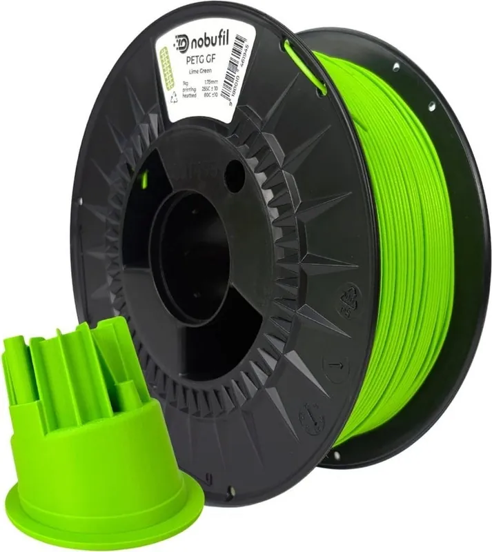 Nobufil PETG GF Lime Green, 1,75 mm / 1000 g Nejlepší Volba
