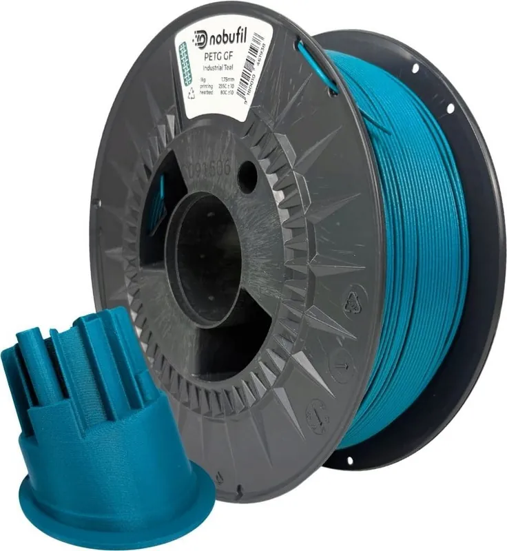 Akce Nobufil PETG GF Industrial Teal, 1,75 mm / 1000 g