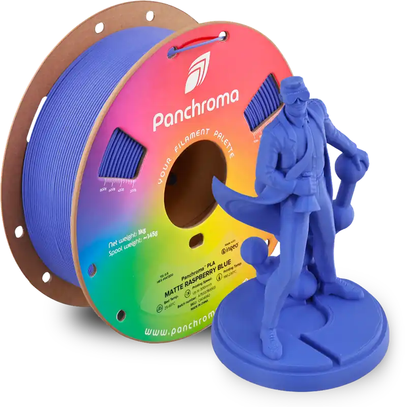 Časově Omezené Polymaker Panchroma™ PLA Matte Raspberry Blue, 1,75 mm / 1000 g
