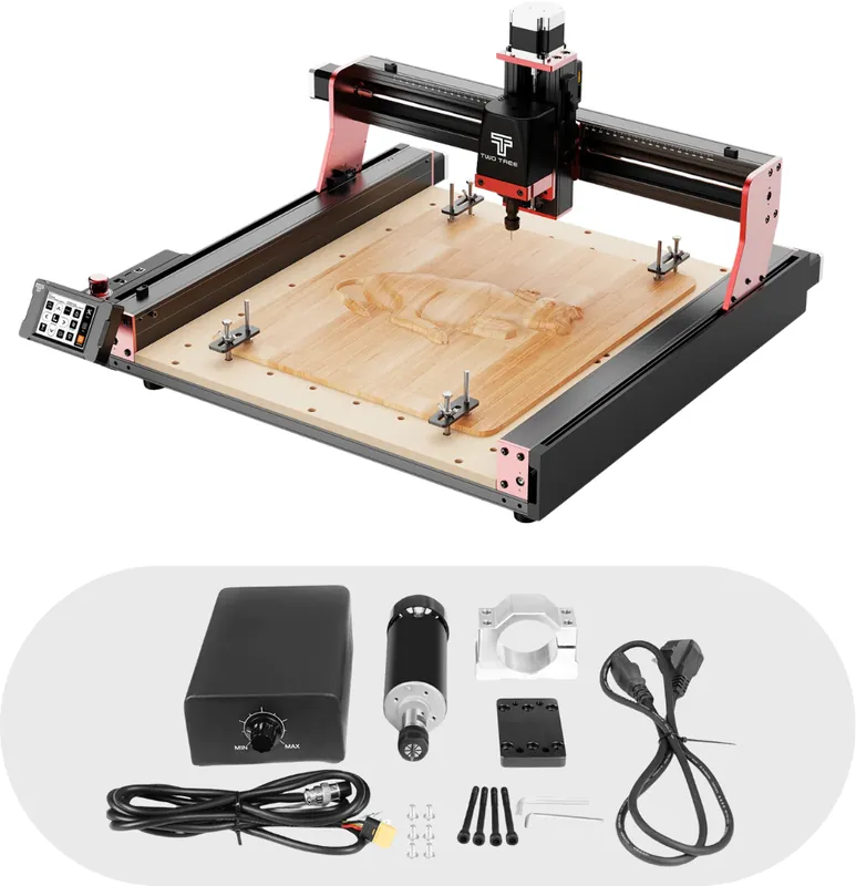Objednat Nyní Twotrees TTC450 Pro CNC frézka + 500W Spindle Kit Bundle, 1 sada