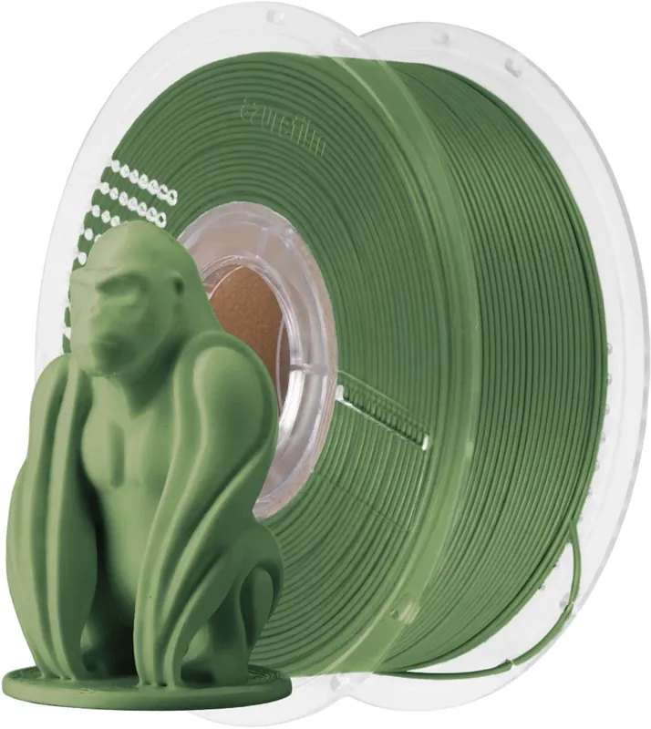 AzureFilm PETG CF Olive Green, 1,75 mm / 1000 g Nakupujte Hned