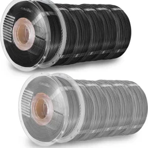 AzureFilm PLA SUPER PACK Black/Grey, 1,75 mm (10.000 g) Nejprodávanější