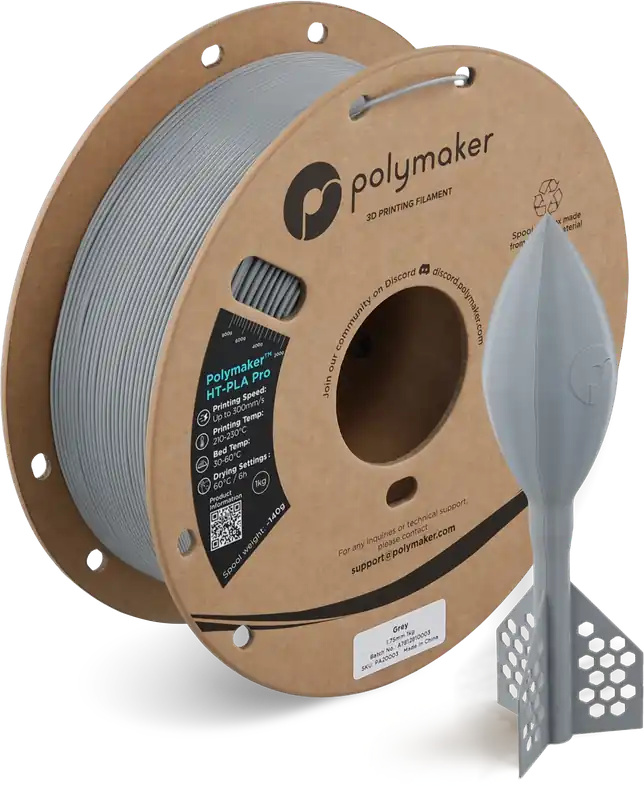 Polymaker HT-PLA Pro Grey, 1,75 mm / 1000 g Kup Teď