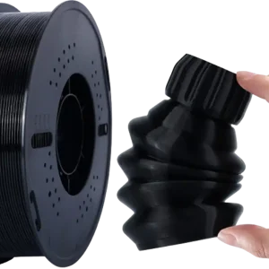 Rychlé Dodání Kingroon TPU95A Black, 1,75 mm / 1000 g