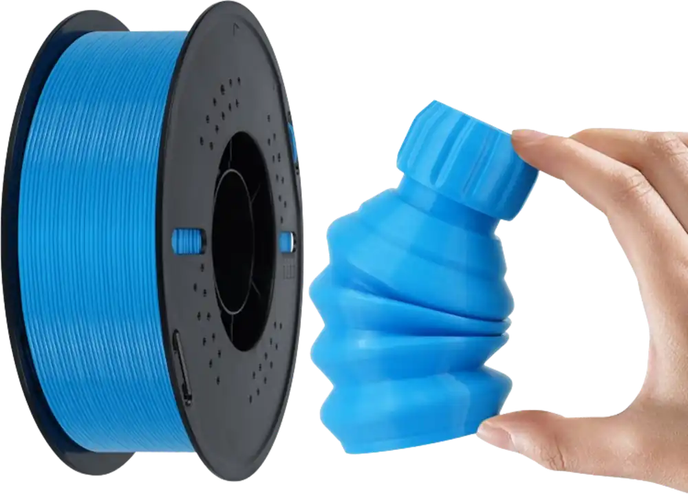 Kingroon TPU95A Blue, 1,75 mm / 1000 g Víkendová Akce