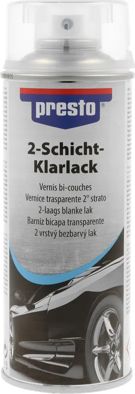 Sezónní Sleva presto Dvouvrstvý čirý lak, 400 ml
